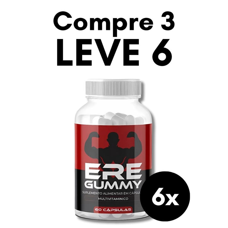 Ere Gummy Original 60cp  - Suplemento Natural - Promoção Exclusiva + Frete Grátis