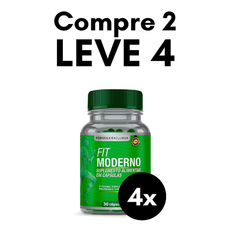 Fit Moderno Original 60cp - Suplemento Natural - Promoção Exclusiva + Frete Grátis