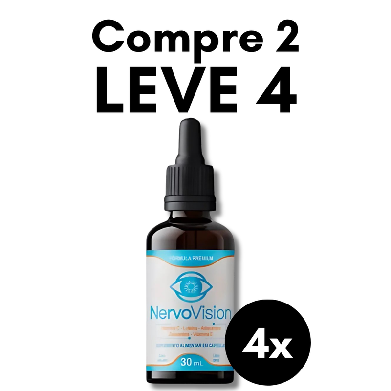 Nervo Vision Original 30ml - Suplemento Natural - Promoção Exclusiva + Frete Grátis