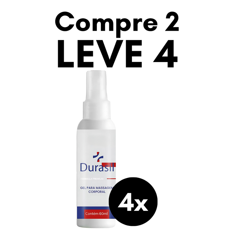 Durasil Original 60ml - Gel Para Massagem - Promoção Exclusiva + Frete Grátis