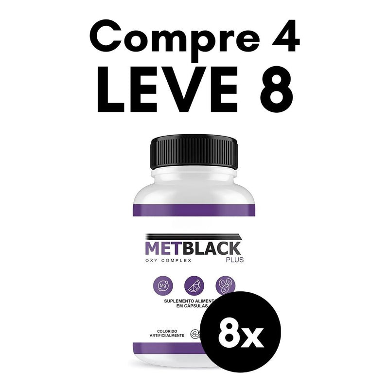 Met Black Original 60cp - Suplemento Natural - Promoção Exclusiva + Frete Grátis