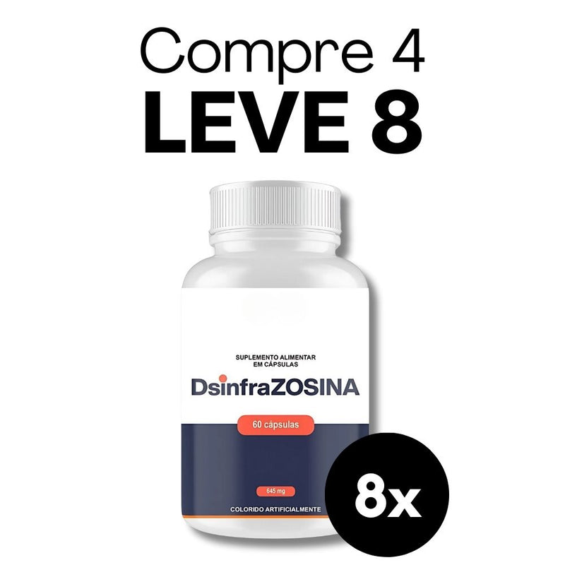 Dsinfrazosina Original 60cp - Suplemento Natural - Promoção Exclusiva + Frete Grátis