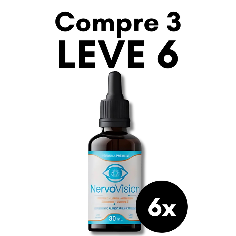Nervo Vision Original 30ml - Suplemento Natural - Promoção Exclusiva + Frete Grátis