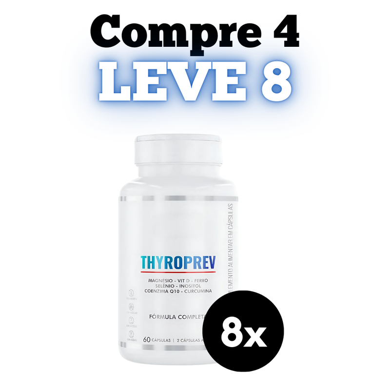 Thyroprev Original 60cp - Suplemento Natural - Promoção Exclusiva + Frete Grátis