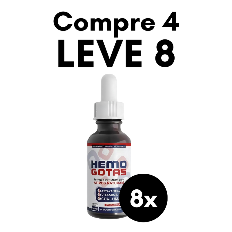 Hemogotas Original 30ml - Suplemento Natural - Promoção Exclusiva + Frete Grátis