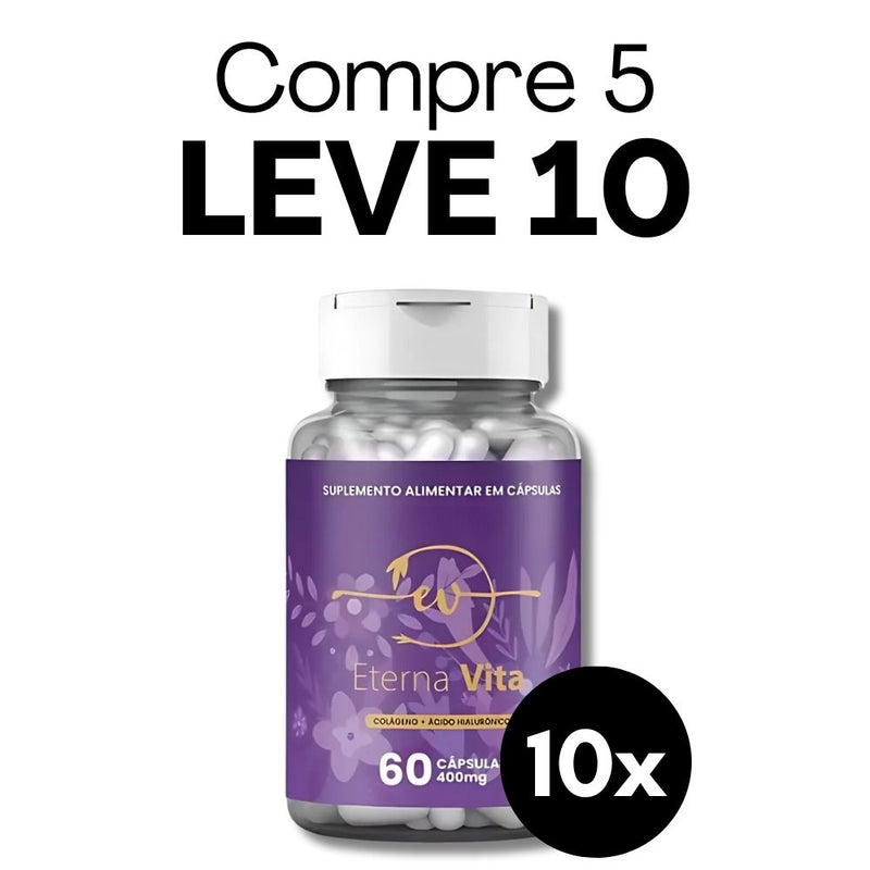Eterna Vita 60cp- Suplemento Natural - Promoção Exclusiva + Frete Grátis