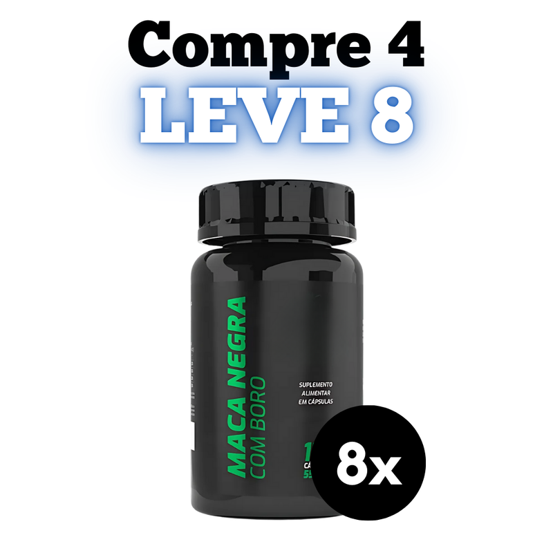 Maca Negra 120cp - Suplemento Natural!  - Promoção Exclusiva + Frete Grátis