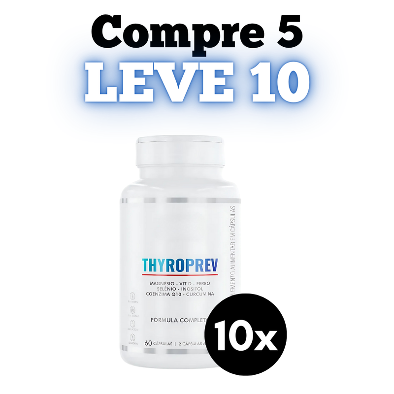 Thyroprev Original 60cp - Suplemento Natural - Promoção Exclusiva + Frete Grátis