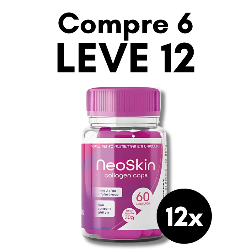 Neo Skin Original 60cp  - Suplemento Natural - Promoção Exclusiva + Frete Grátis