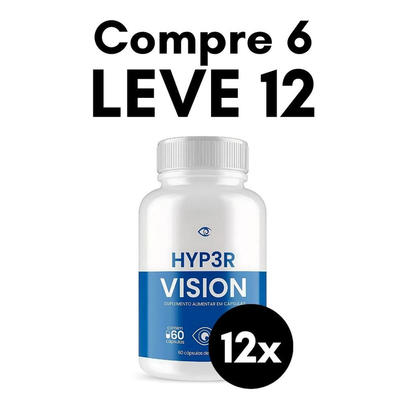 Hyper Vision Original 60cp - Suplemento Natural - Promoção Exclusiva + Frete Grátis