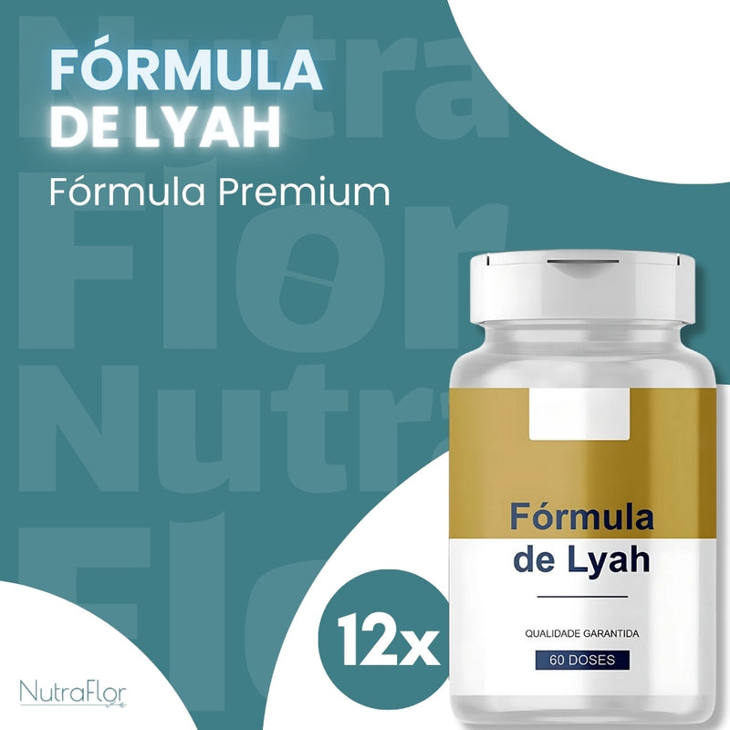 Fórmula de Lyah Original 60cp - Suplemento Natural - Promoção Exclusiva + Frete Grátis