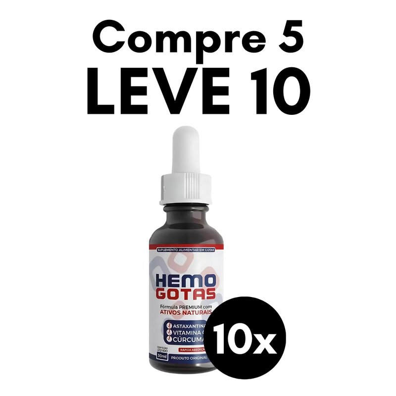 Hemogotas Original 30ml - Suplemento Natural - Promoção Exclusiva + Frete Grátis