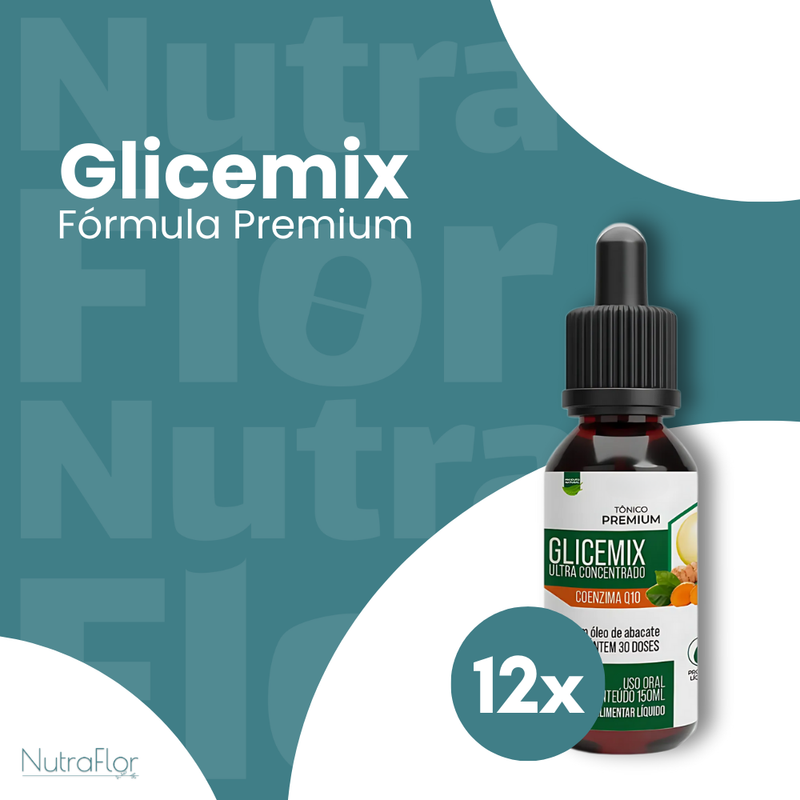 Glicemix Original 30ml - Suplemento Natural - Promoção Exclusiva + Frete Grátis
