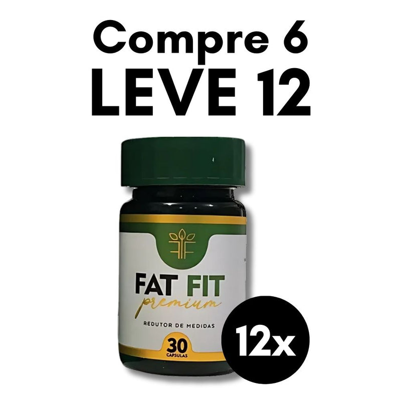 Fat Fit Premium Original 30cp  - Suplemento Natural - Promoção Exclusiva + Frete Grátis