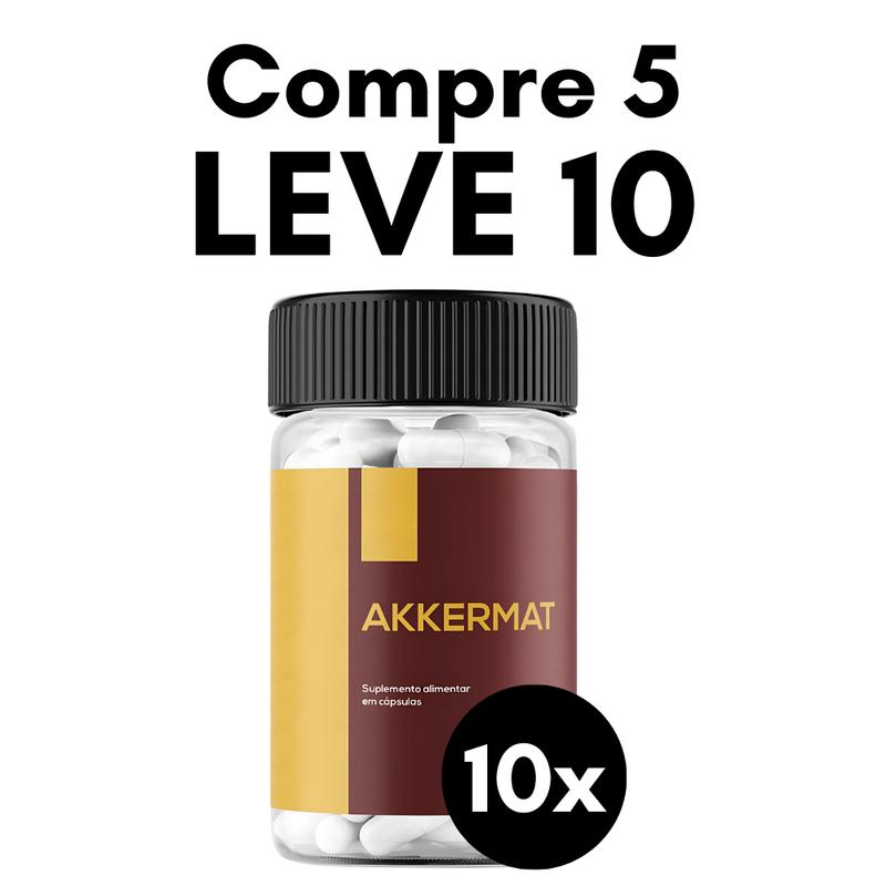 Akkermat Original 60cp - Suplemento Natural - Promoção Exclusiva + Frete Grátis