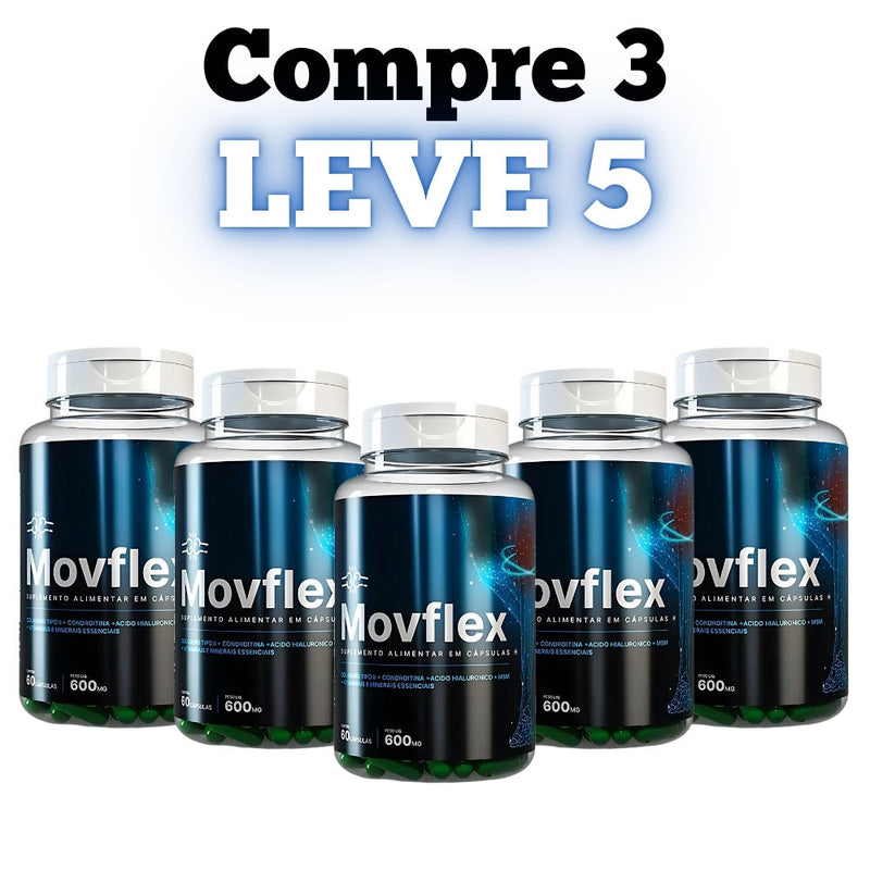 Movflex Original 60cp - O Alívio Que Suas Articulações Precisam - Promoção Exclusiva + Frete Grátis