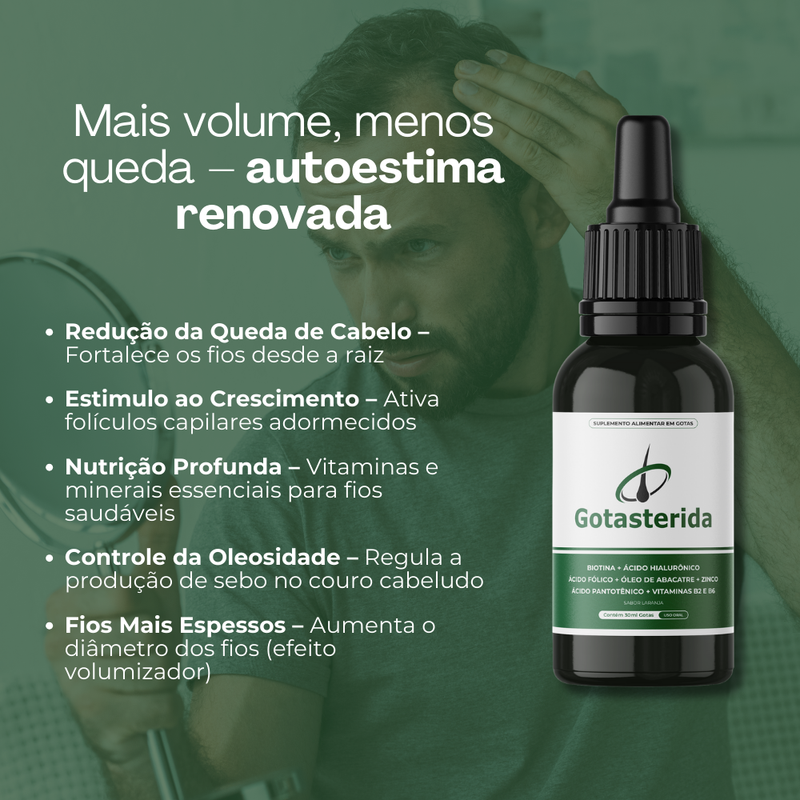 Gotasterida Original 30ml  - Suplemento Natural - Promoção Exclusiva + Frete Grátis
