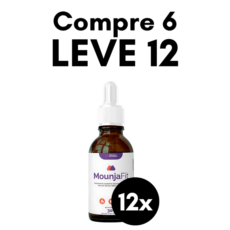 Mounjafit Original 30ml - Suplemento Natural - Promoção Exclusiva + Frete Grátis