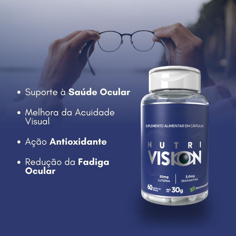 Nutri Vision Original 60cp - Suplemento Natural - Promoção Exclusiva + Frete Grátis