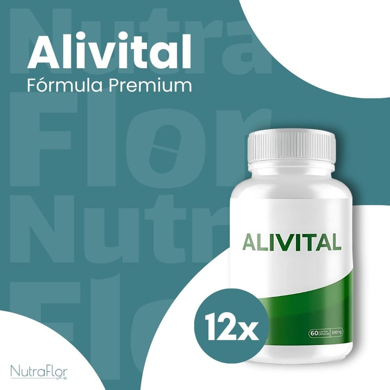 Alivital Original 60cp - Suplemento Natural - Promoção Exclusiva + Frete Grátis