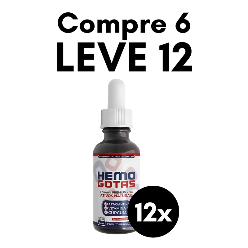 Hemogotas Original 30ml - Suplemento Natural - Promoção Exclusiva + Frete Grátis