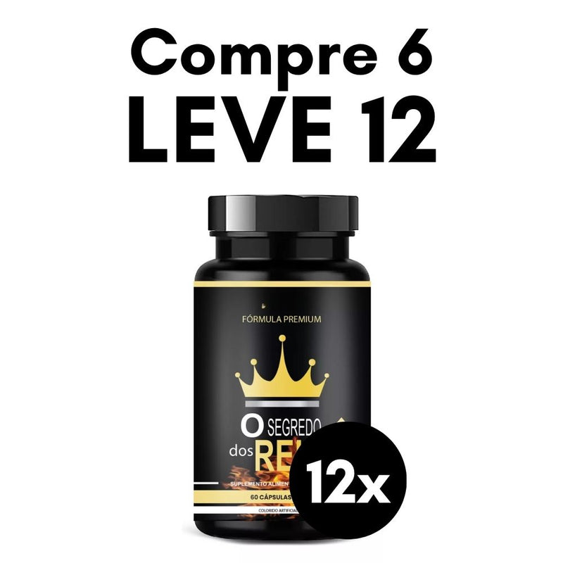 O Segredo Dos Reis Original 60cp - Suplemento Natural - Promoção Exclusiva + Frete Grátis
