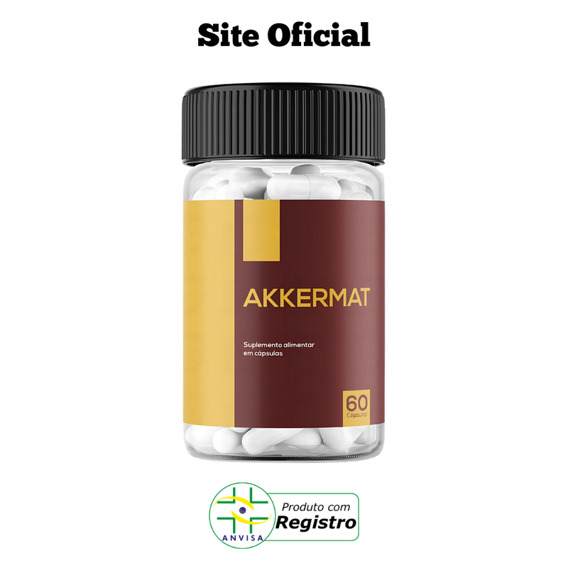 Akkermat Original 60cp - Suplemento Natural - Promoção Exclusiva + Frete Grátis