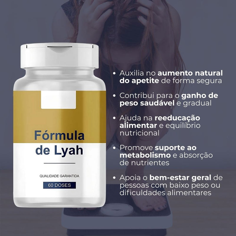 Fórmula de Lyah Original 60cp - Suplemento Natural - Promoção Exclusiva + Frete Grátis