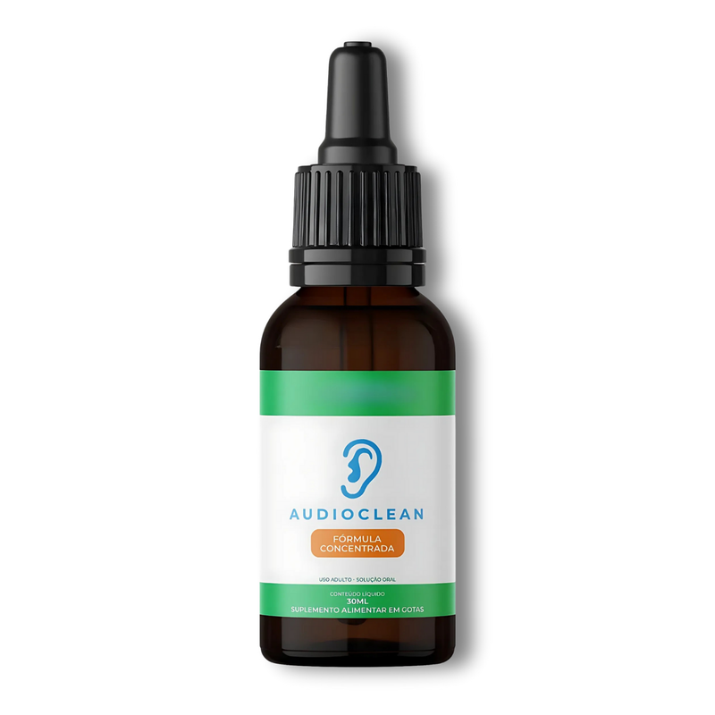 AudioClean Original 30ml - Suplemento Natural - Promoção Exclusiva + Frete Grátis