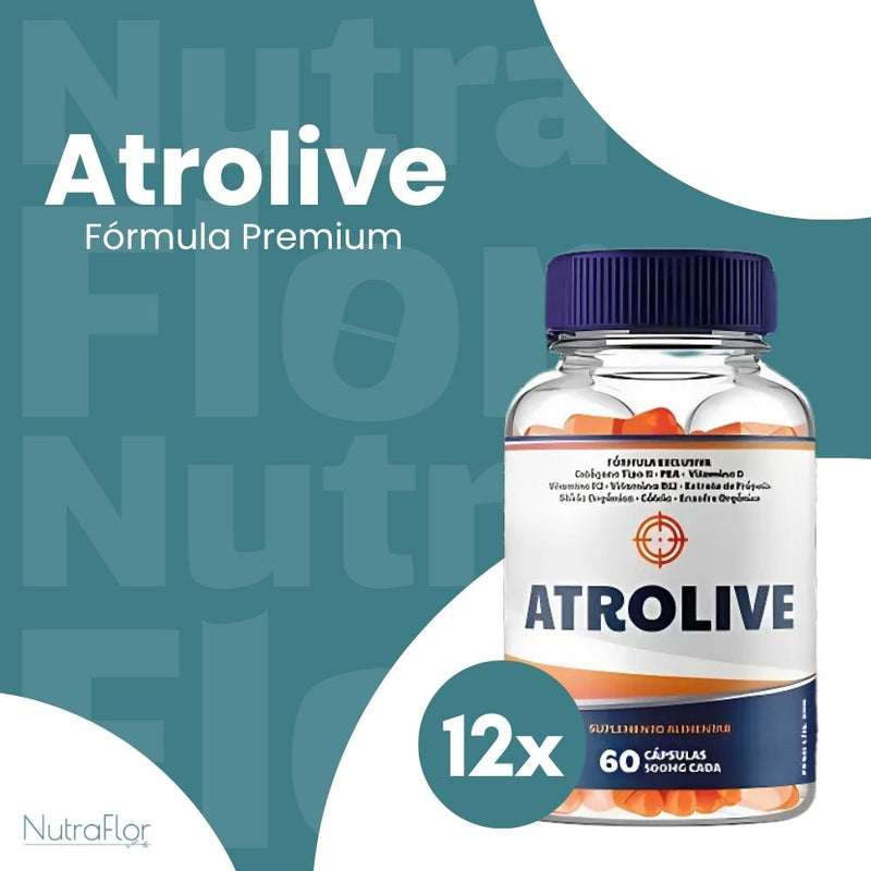 Atrolive Original 60cp - Suplemento Natural - Promoção Exclusiva + Frete Grátis