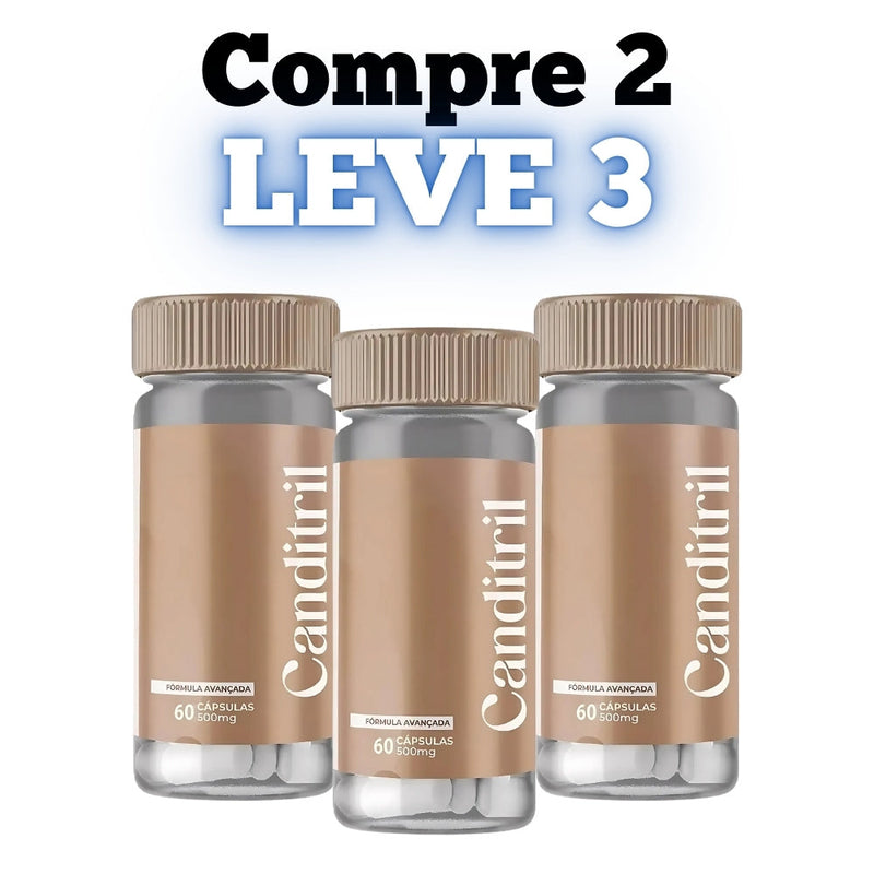 Canditril Original 60cp - Alívio e Prevenção da Candidíase - Promoção Exclusiva + Frete Grátis