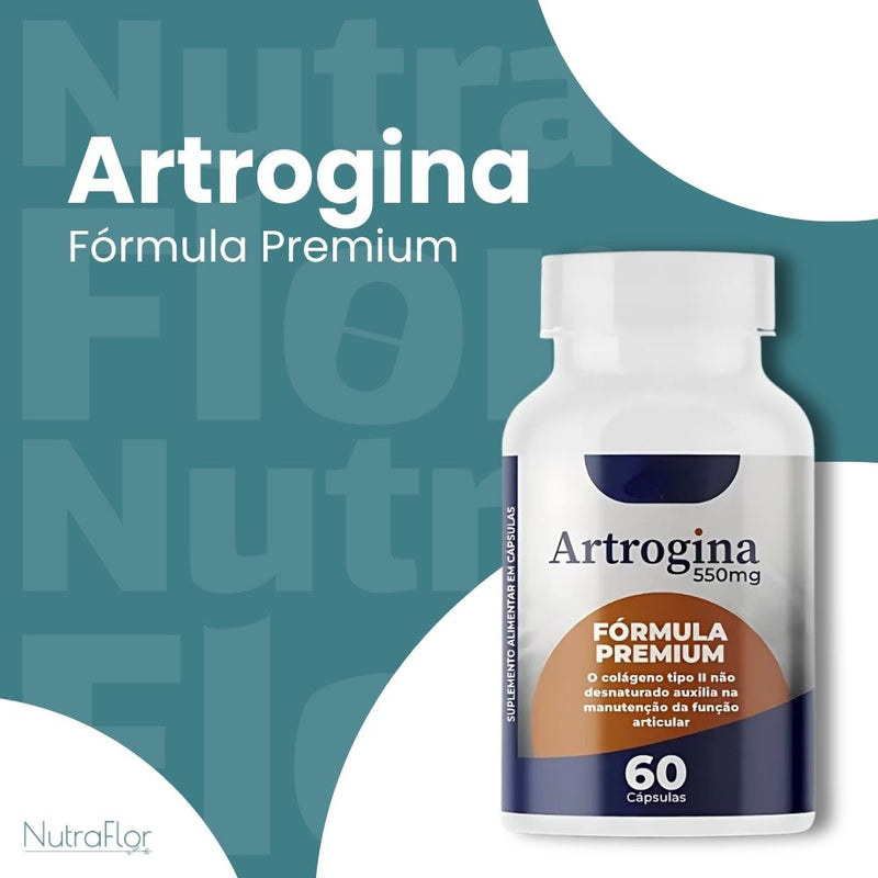 Artrogina Original 60cp - Suplemento Natural - Promoção Exclusiva + Frete Grátis